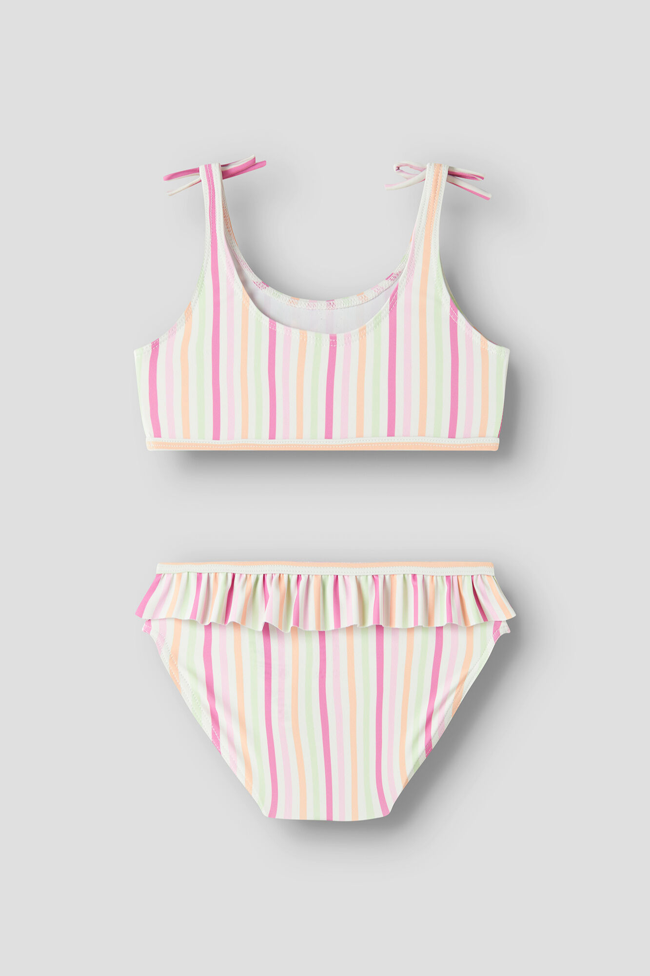 Name it Bikini lazo volante rayas ni&ntilde;a