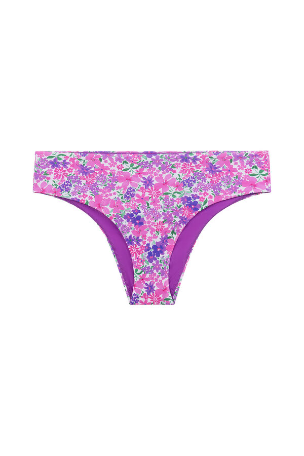 Dorina Braga bikini pierna alta Es paradis morado/lila