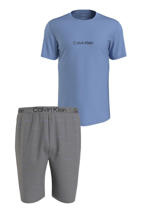 Calvin Klein Conjunto de shorts de pijama- Modern Structure estampado