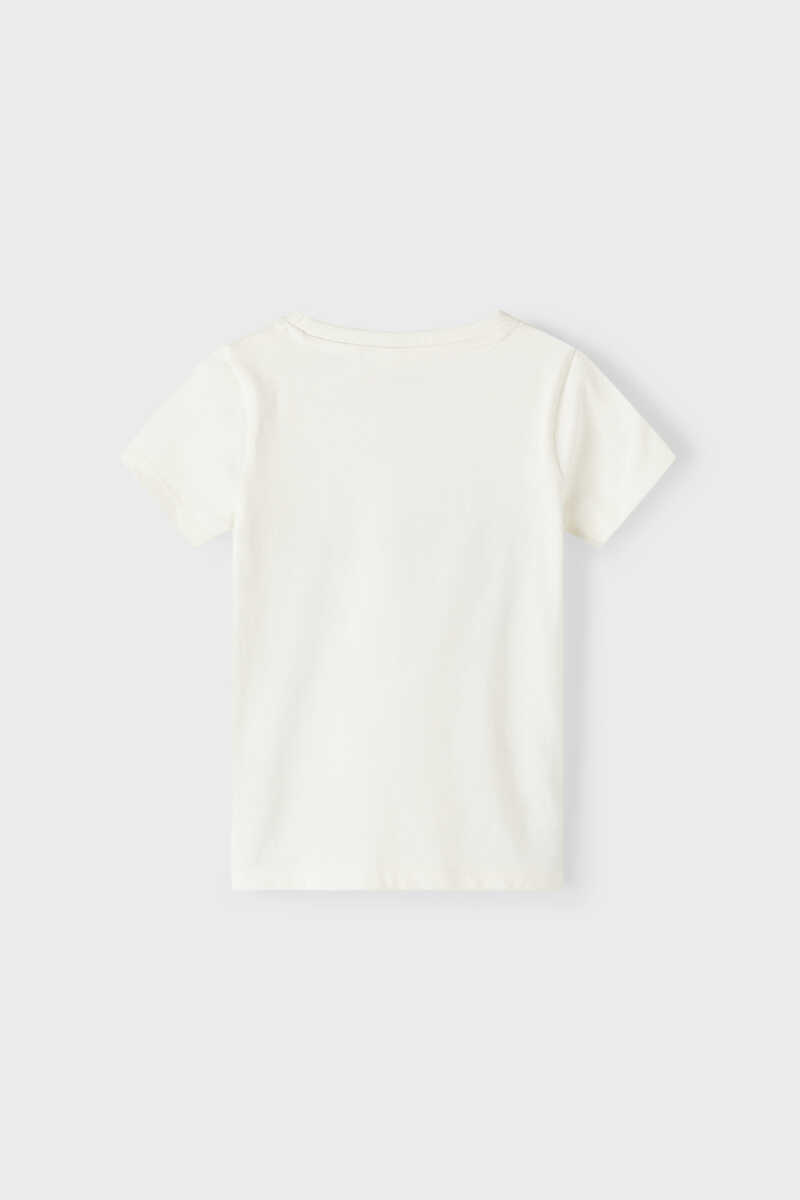 Womensecret Camiseta niña con print de texturas blanco