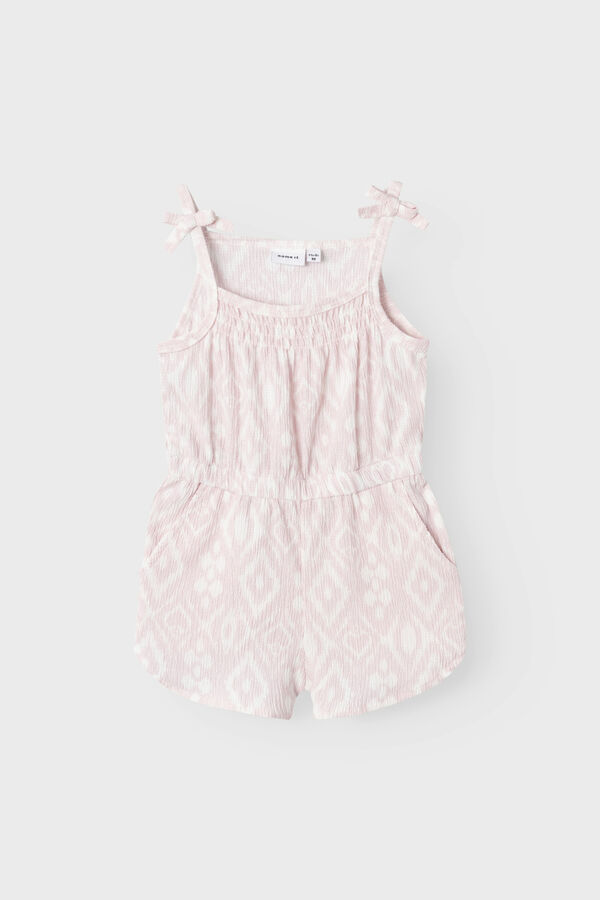 Name it Mono de tirantes estampado rosa
