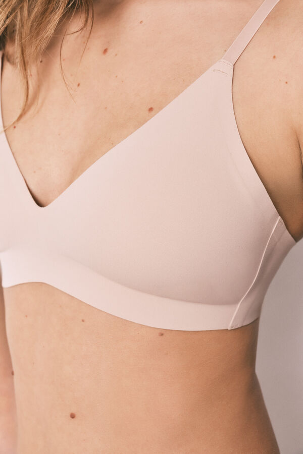 Women'secret NAKED Soutien triangular top nude  cru