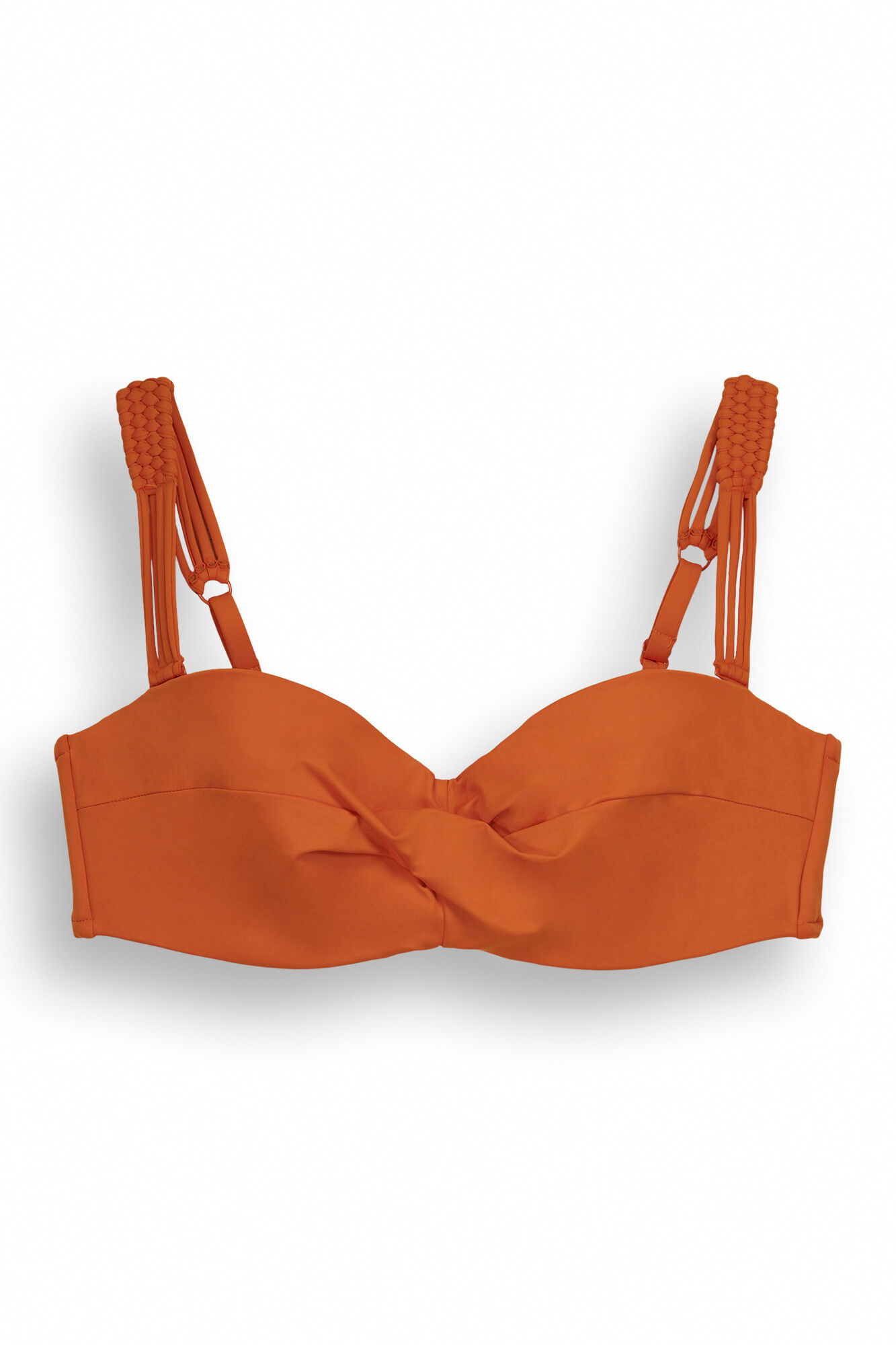 Women'secret Top biqu&iacute;ni linha cruzada laranja