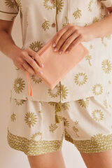 Women'secret Monedero peque&ntilde;o rosa estampado