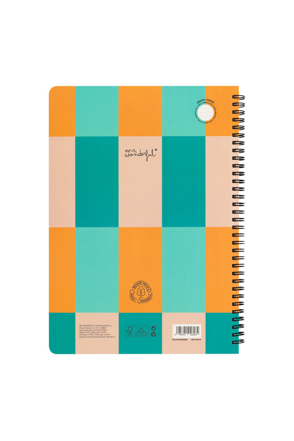 Mr. Wonderful Libreta A4 -Dream big and bring your best ideas to life estampado