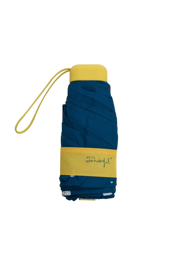 Mr. Wonderful Paraguas peque&ntilde;o estampado