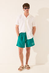 Women'secret Ba&ntilde;ador hombre print verde verde