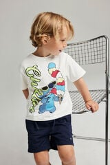 Name it Camiseta ni&ntilde;o Lilo y Stitch blanco