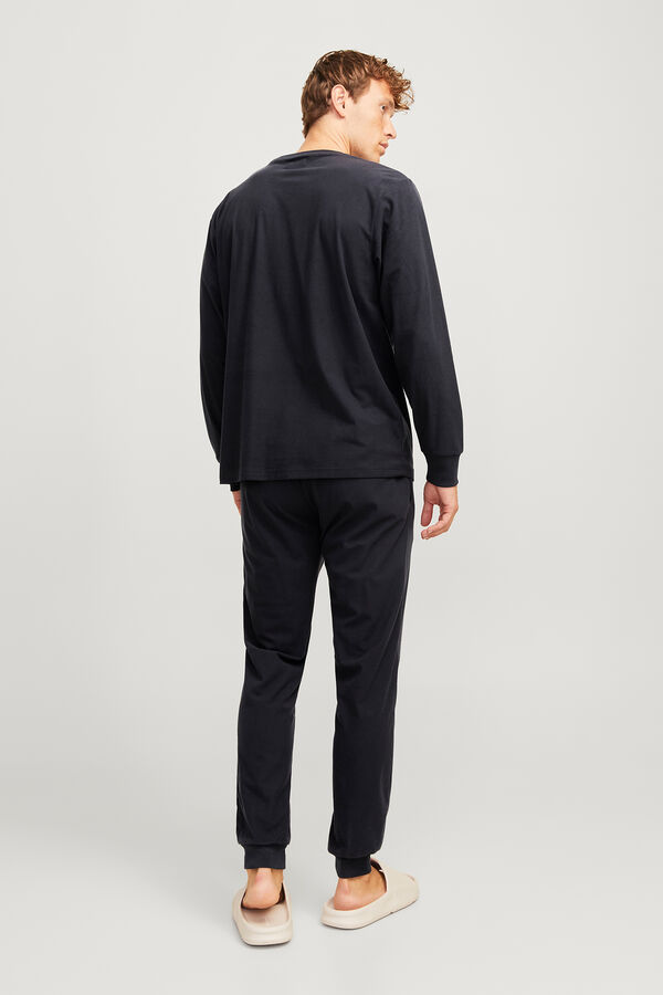 Jack & Jones Conjunto de fato de treino monocrom&aacute;tico preto