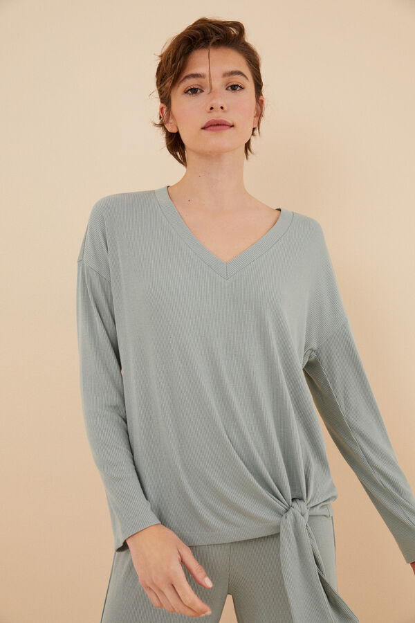 Women'secret Conjunto canal&eacute; verde verde