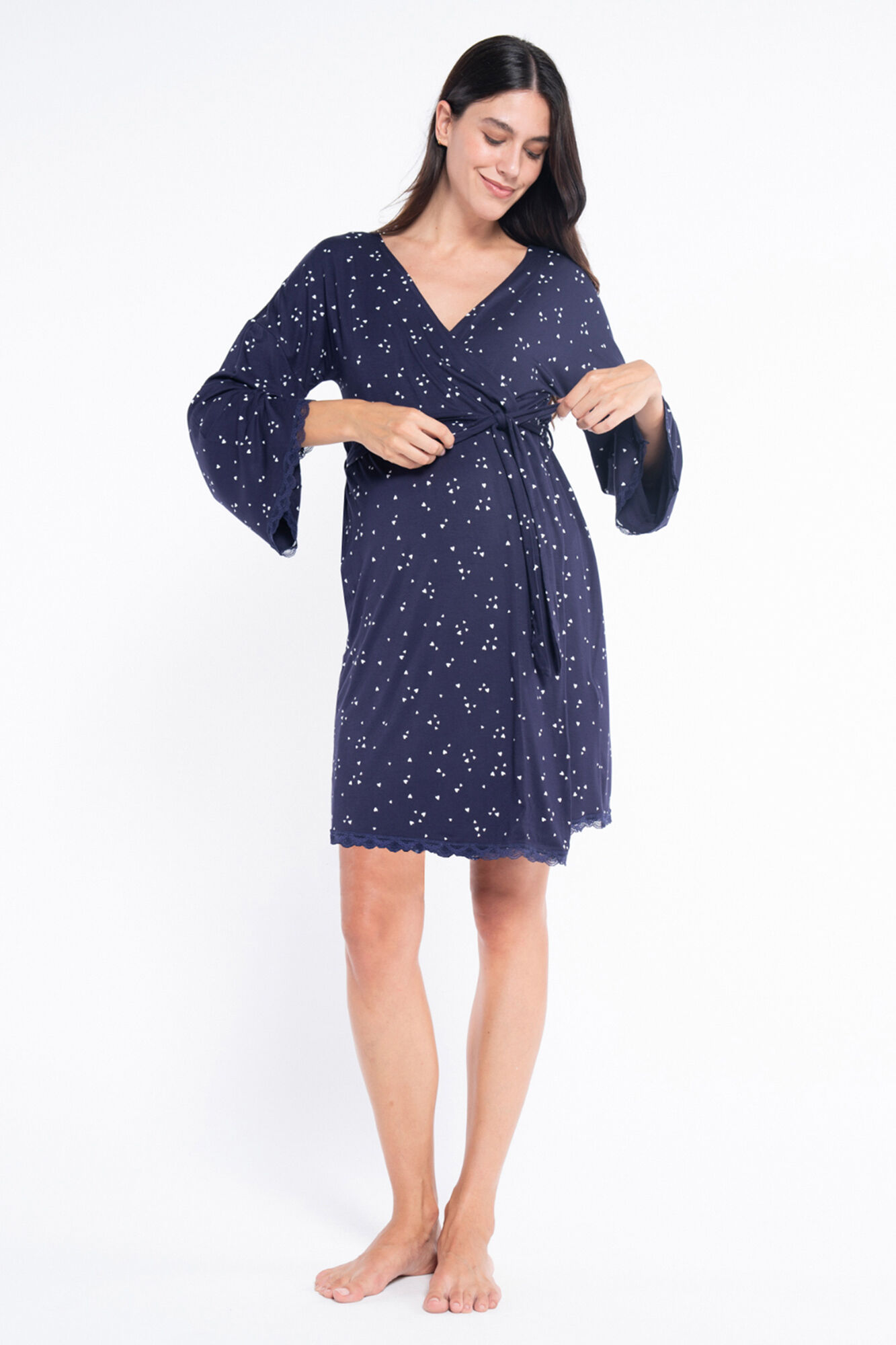 Ohma! Bata premam&aacute; estampado corbatero