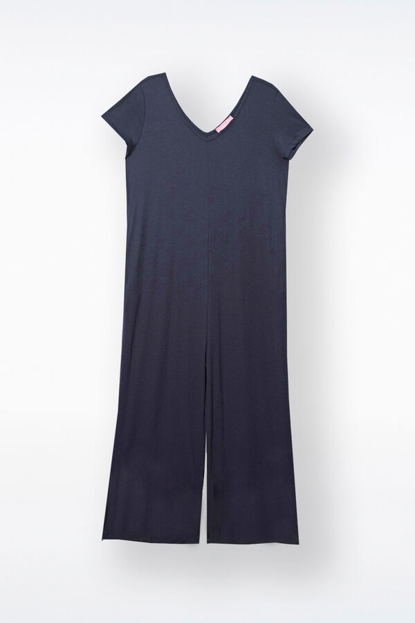 Ohma! Macacão pré-mamã azul