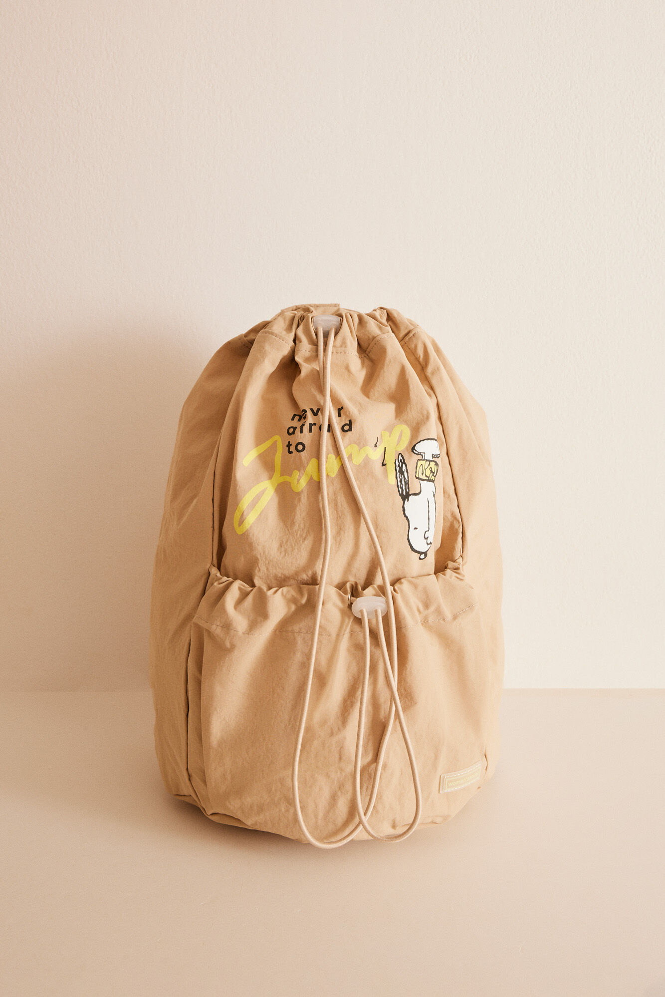 Women'secret Mochila nylon rosa Snoopy