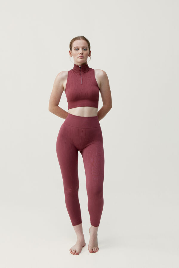 Born Living Yoga Top Dandara Deco Pink rosa