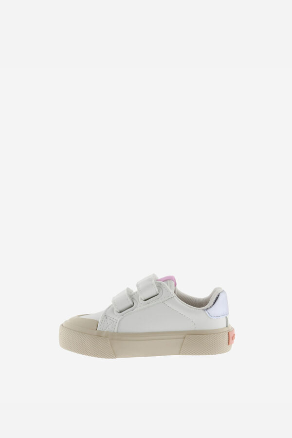 Victoria Zapatillas efecto piel gris