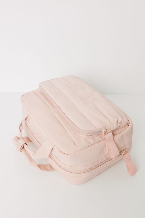Women'secret Neceser grande acolchado rosa rosa