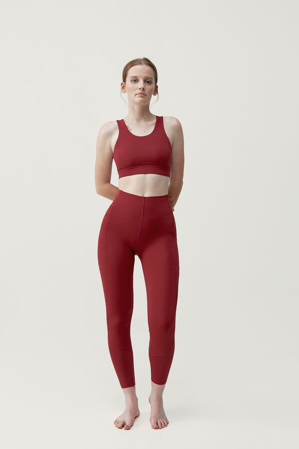 Born Living Yoga Legging Denise Currant rojo