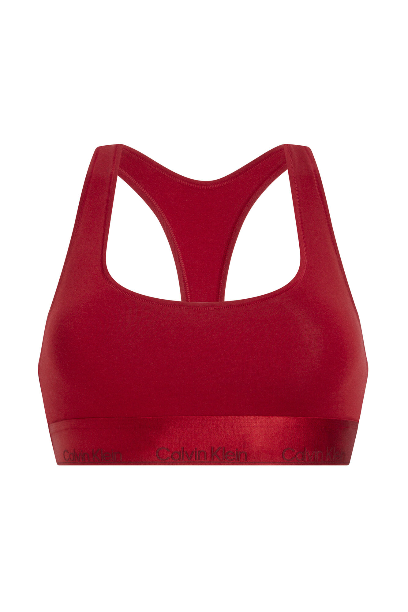 Calvin Klein bralette com logo CK