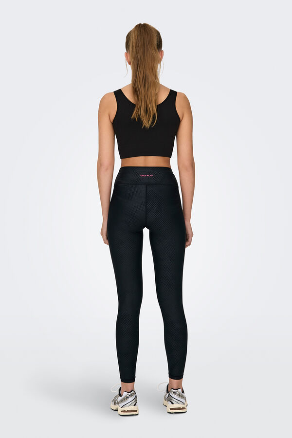 Only Play Leggings de cintura alta y longitud completa negro