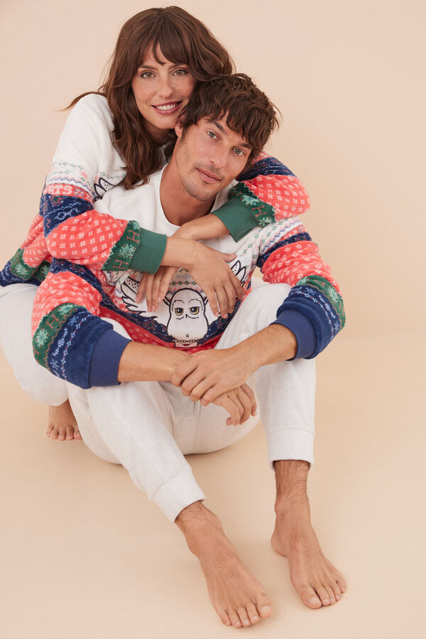 Women'secret Pijama comprido polar Harry Potter  estampado