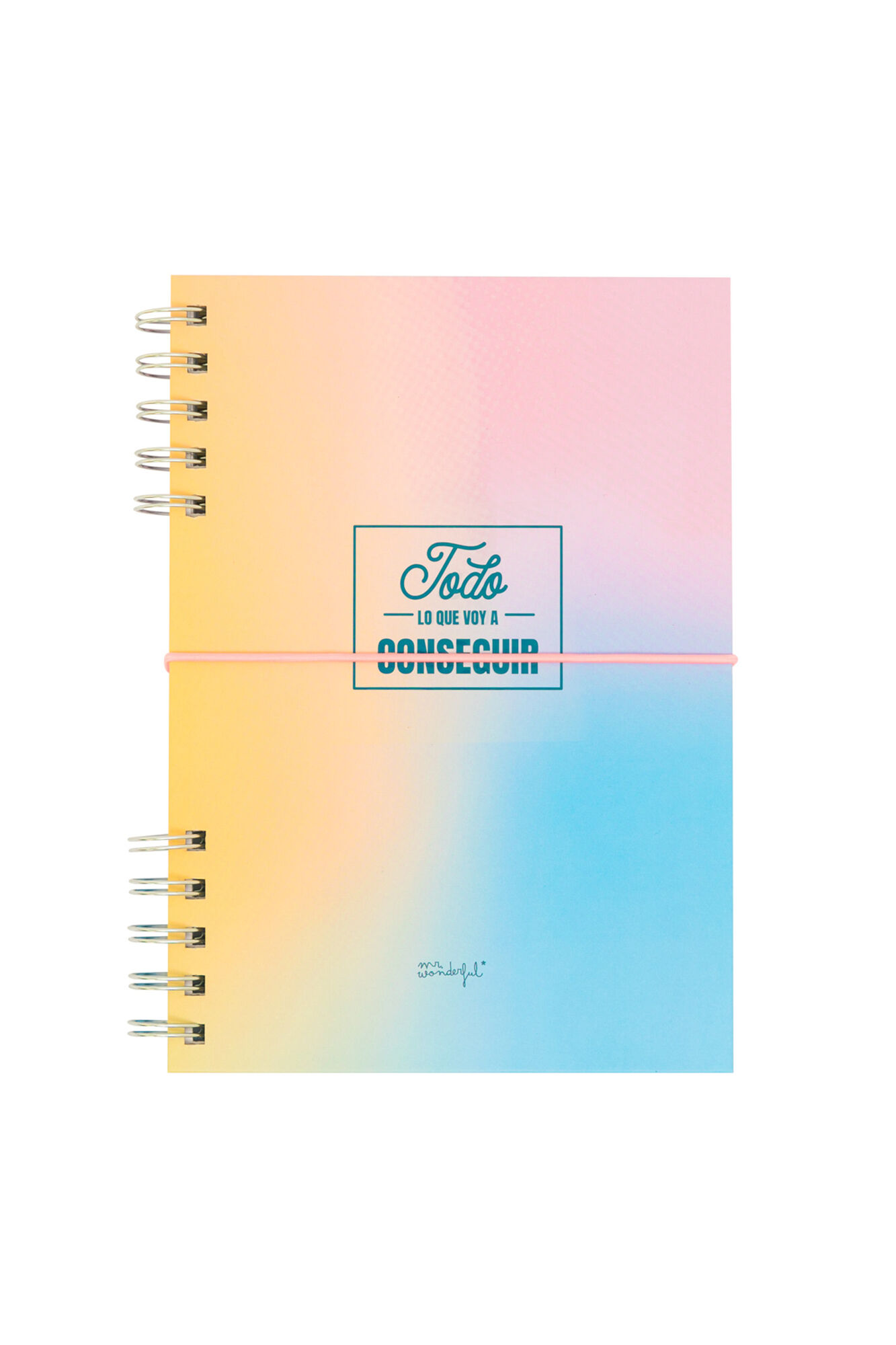 Mr. Wonderful Libreta A5 rosa