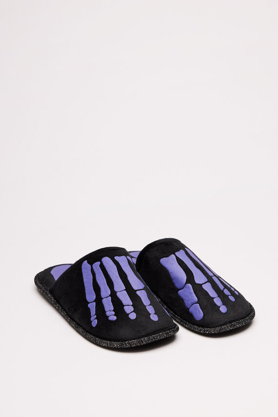 Zapatillas casa esqueleto