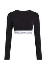 Calvin Klein bralette com logo CK preto