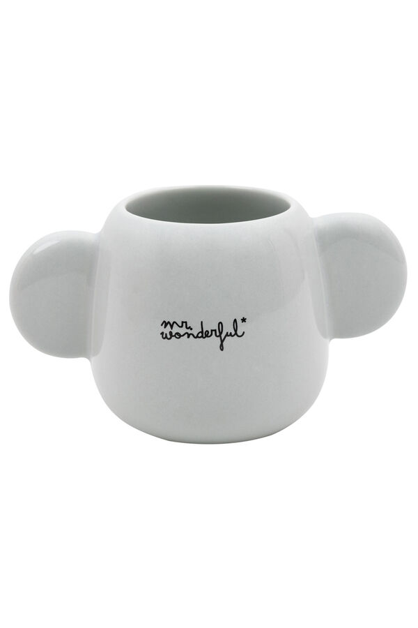 Mr. Wonderful Taza mensaje estampado