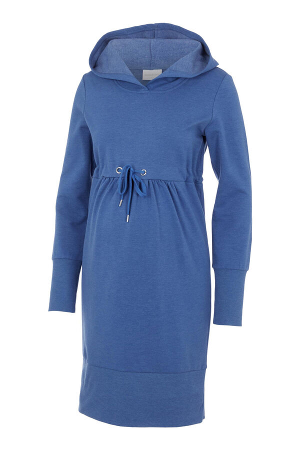 Womensecret Vestido con capucha maternity  azul