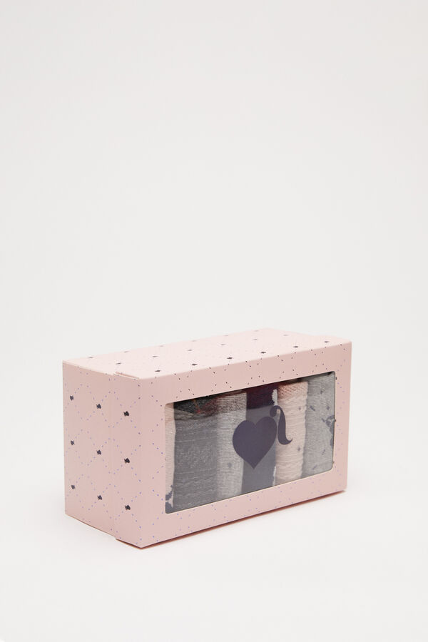 Women'secret Pack 6 calcetines algod&oacute;n La Vecina Rubia estampado