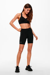 Only Play Legging corto entrenamiento negro