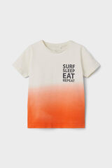 Name it T-shirt menino manga curta vermelho