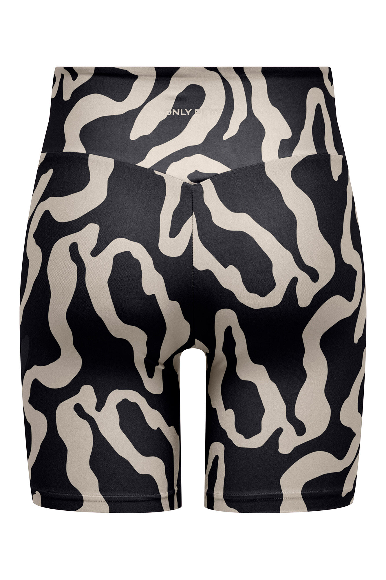 Only Play Grey striped swimsuit