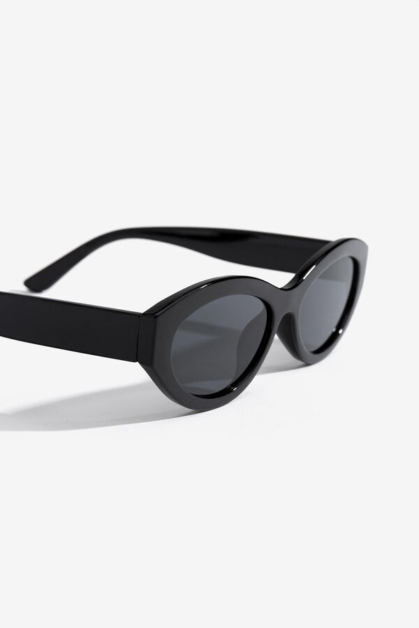 Vilanova &Oacute;culos de sol estilo olho de gato fino preto