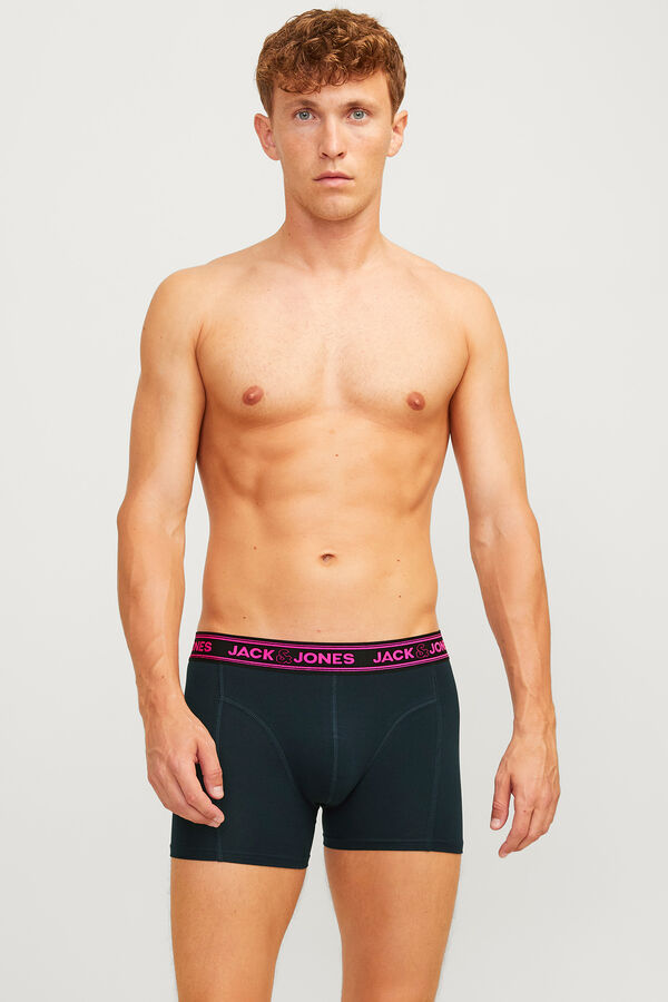 Jack & Jones Pack de 3 boxers curtos cinzento