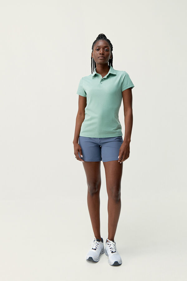 Born Living Yoga Shirt Open Old Green bege