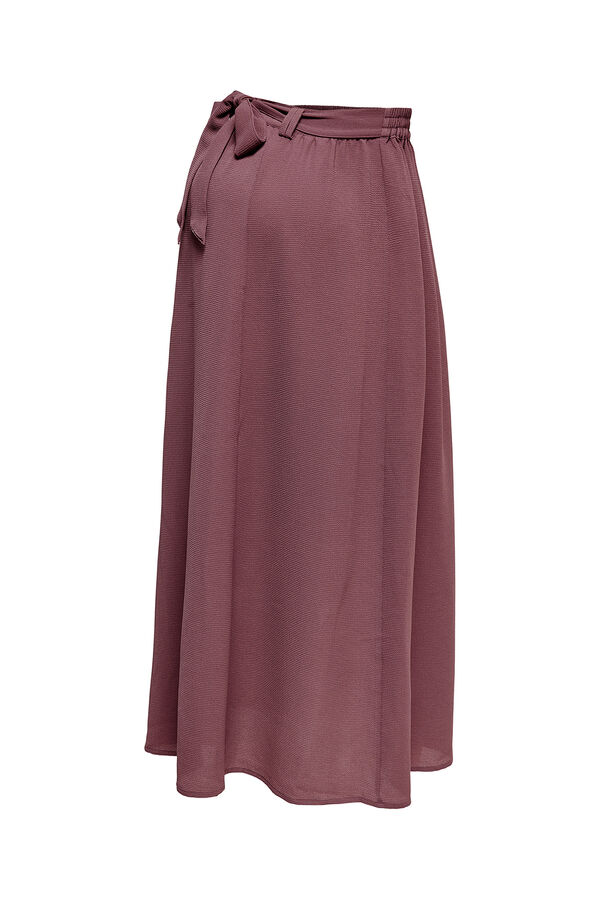 Only Maternity Saia midi maternity rosa