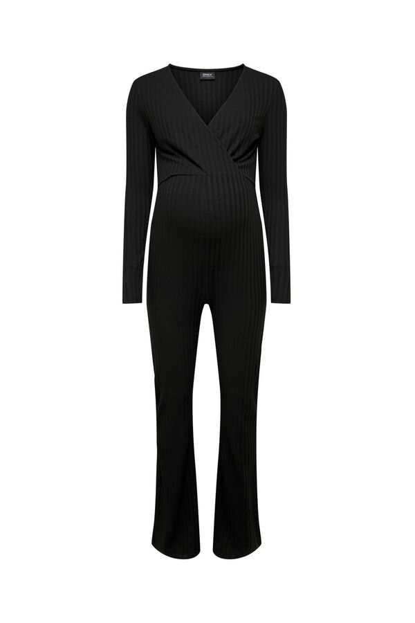 Only Maternity Mono largo premamá negro negro