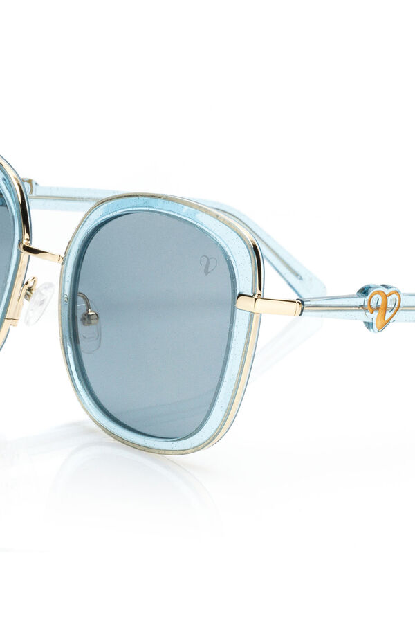 Starlite Gafas de sol Glitter Valeria Mazza turquesa kaki