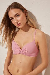 Women'secret Top bikini "push up" rosa rosa