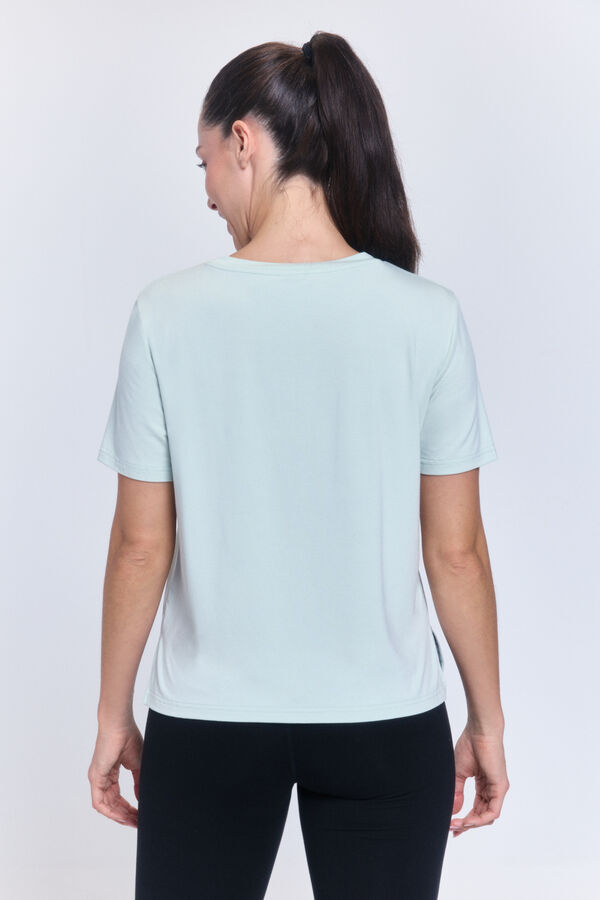Only Play T-shirt manga curta cinzento