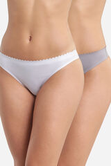 DIM Pack 2 tangas Body Touch Coton  multicolor