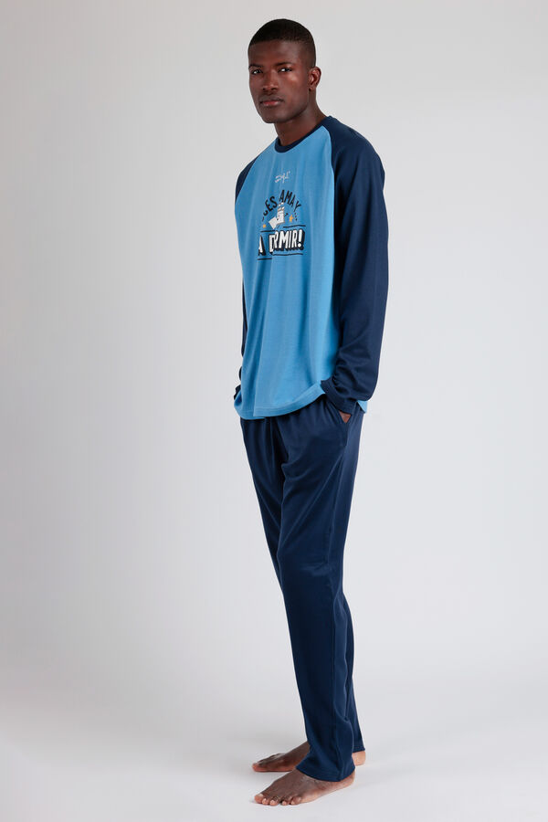 Mr. Wonderful Pijama Hombre Cama Y A Dormir Mr. Wonderful azul