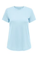 Only Play T-shirt manga curta azul