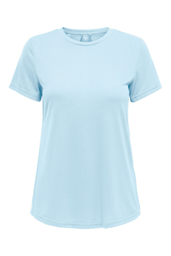 Only Play T-shirt manga curta azul