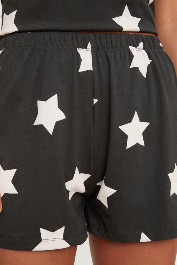 Trendyol Pijama de algod&oacute;n estampado galaxia estampado
