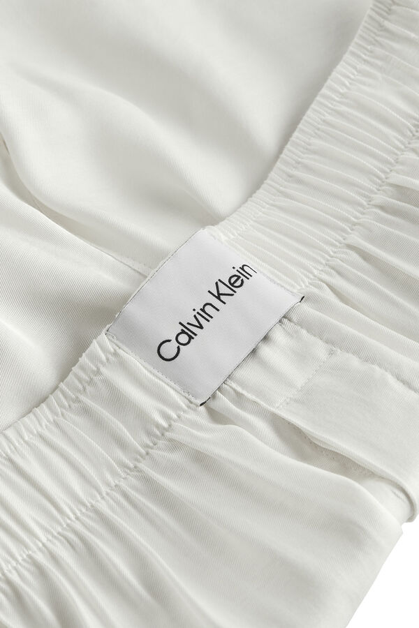 Calvin Klein Conjunto de pijama curto com alças branco