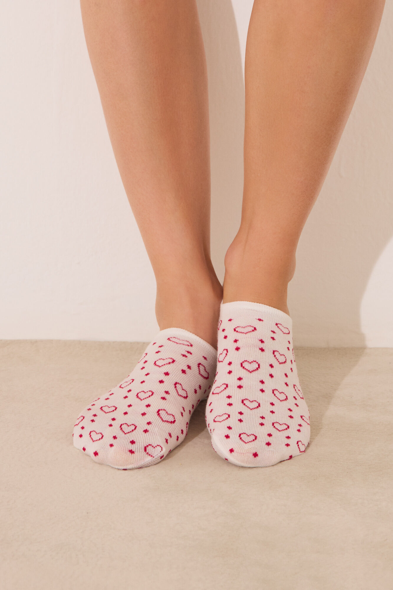 Women'secret Pack 3 calcetines invisibles algod&oacute;n Snoopy