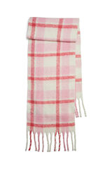 Pieces Cachecol de xadrez rosa