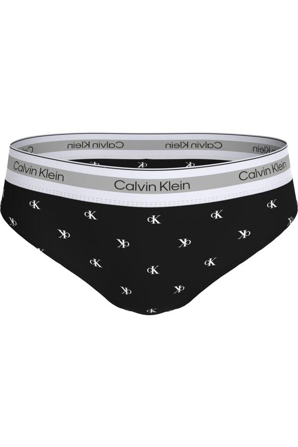 Calvin Klein Cuequinha brasileira estampada com logo preto